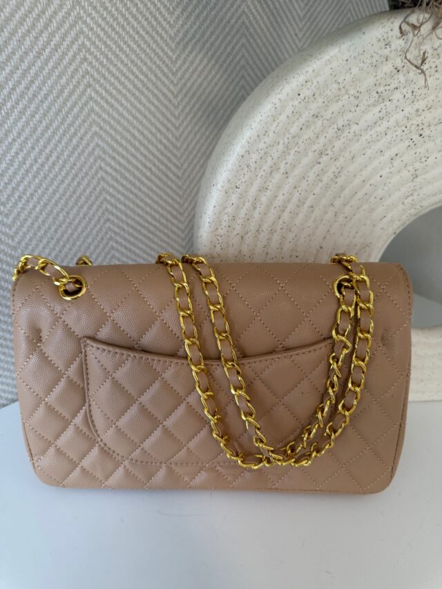 C BEIGE BAG 25 CM - Image 2