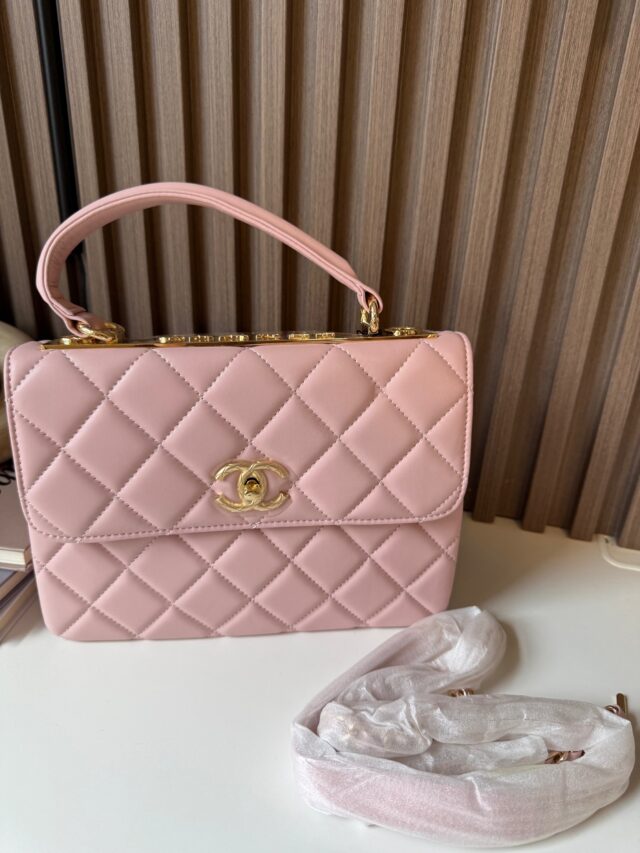 C BABY PINK BAG