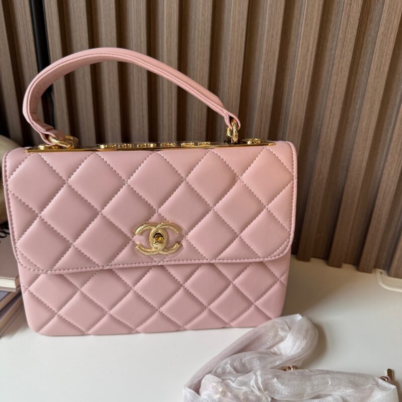 C BABY PINK BAG