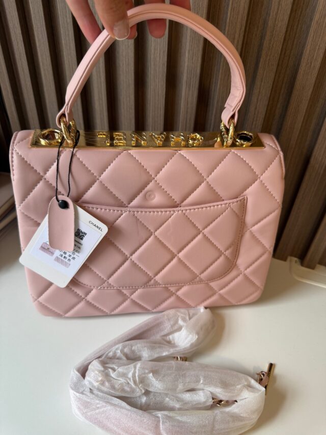 C BABY PINK BAG - Image 3