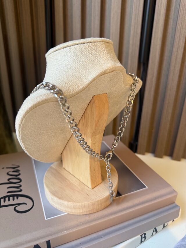 D SILVER NECKLACE - Image 2