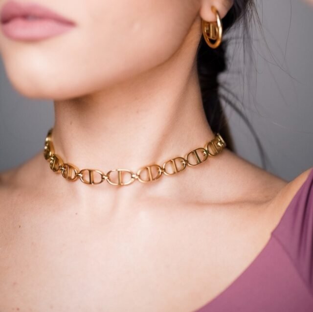 Gold Choker - Image 2