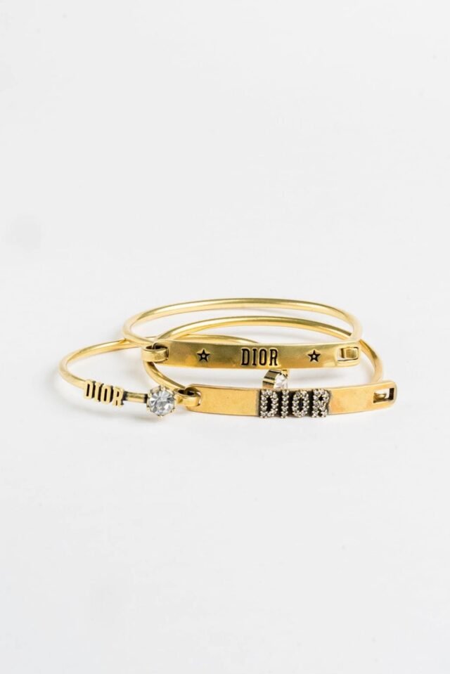 D TRIO GOLD BRACELET