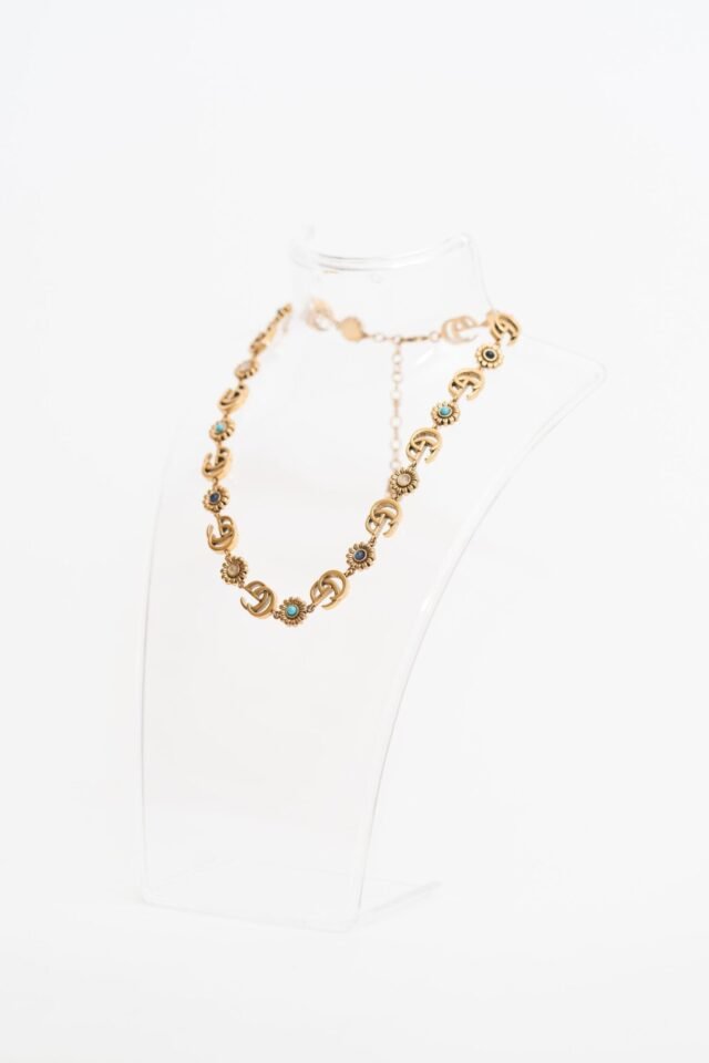 Flower Gold Choker