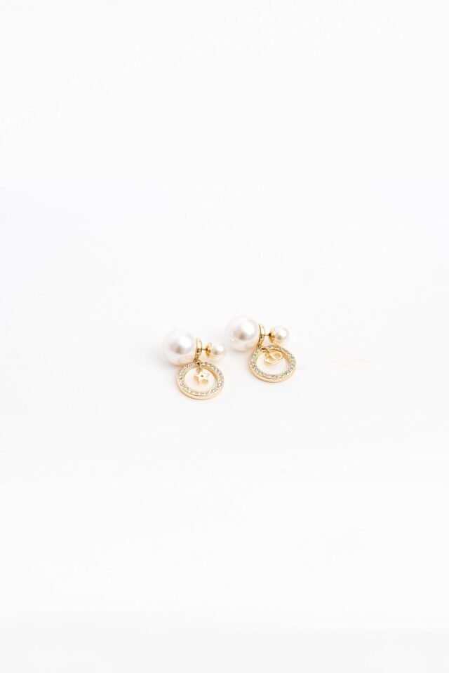 Pearl Diamond Earring