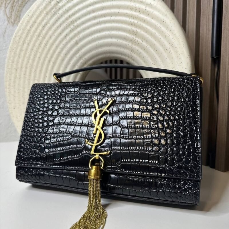YS BLACK & GOLD BAG