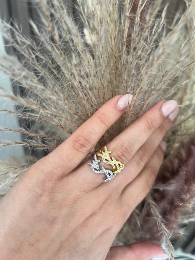 YS RING SILVER AND GOLD - Image 2