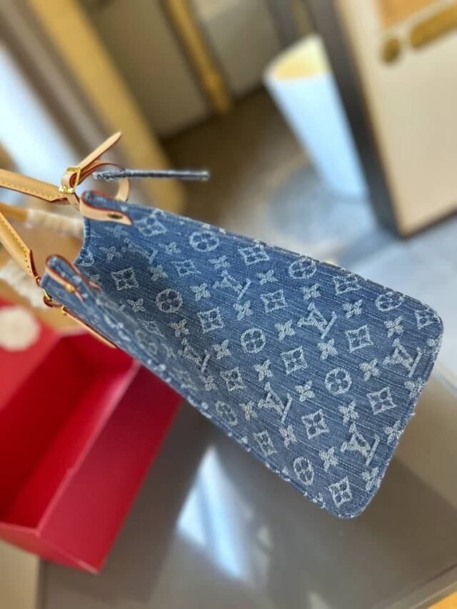 L TOTE DENIM 35CM - Image 4