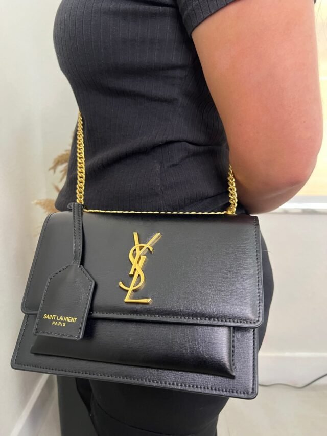 YS BLACK&GOLD BAG