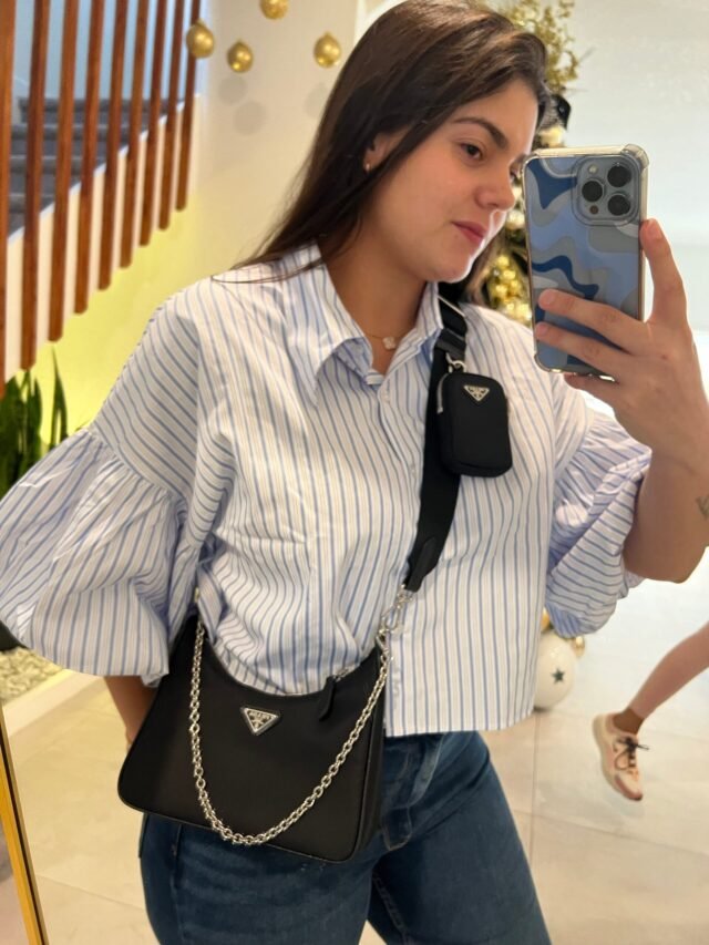P BLACK SPORT BAG