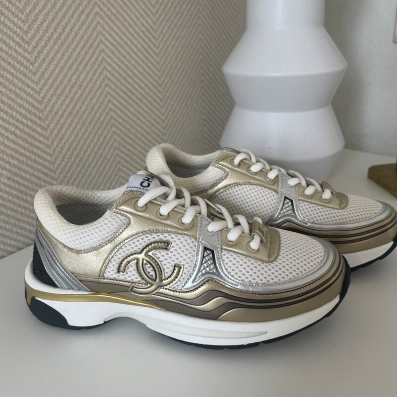 C SNEAKERS GOLD/ SILVER