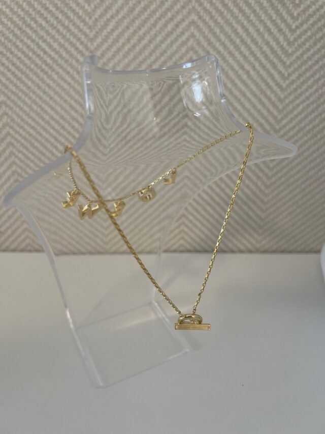 L GOLD NECKLACE - Image 3