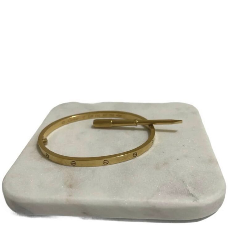 LOVE SLIM GOLD & SILVER BRACELET