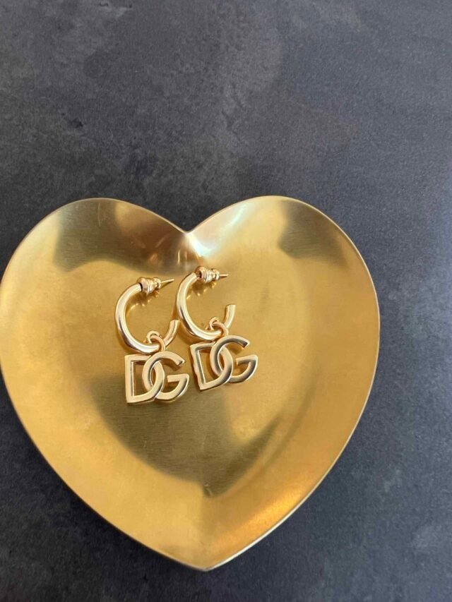 Pendant Gold Earring - Image 2