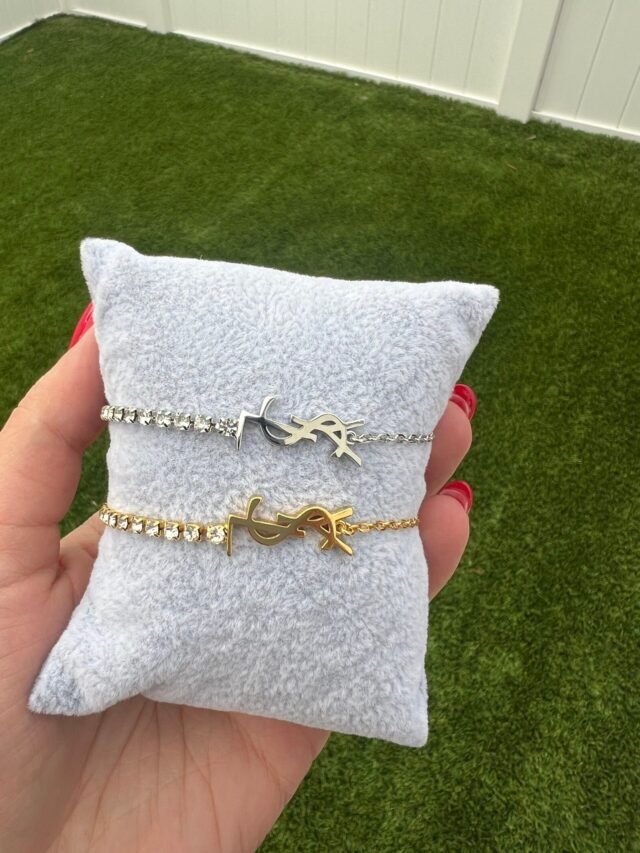 YS FINE SILVER & GOLD BRACELET - Image 3
