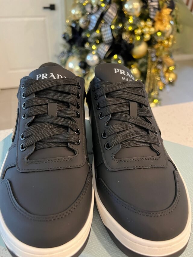 P BLACK SNEAKERS - Image 2