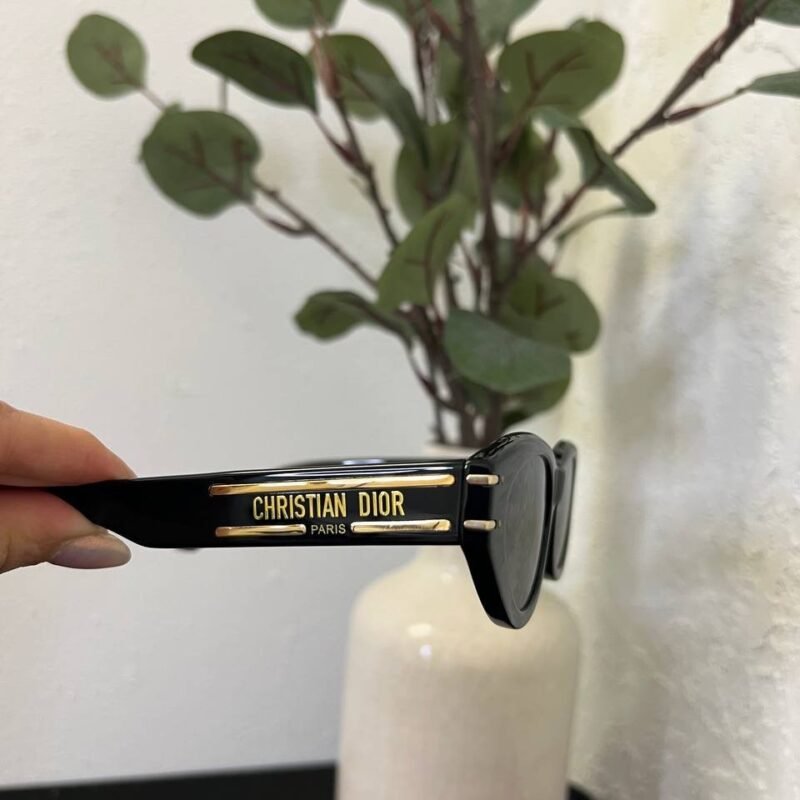 CD BLACK & GOLD SUNGLASSES