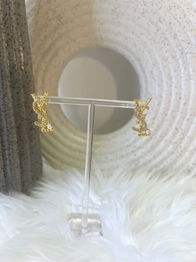 YS SILVER & GOLD EARRING - Image 2