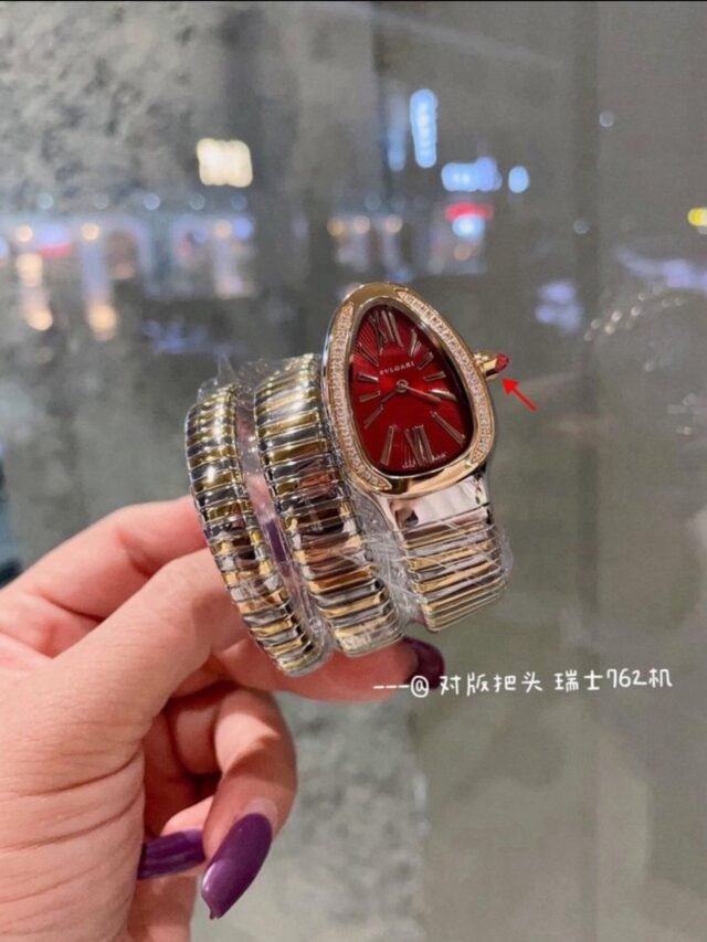 B WATCH SILVER & RED - Image 6